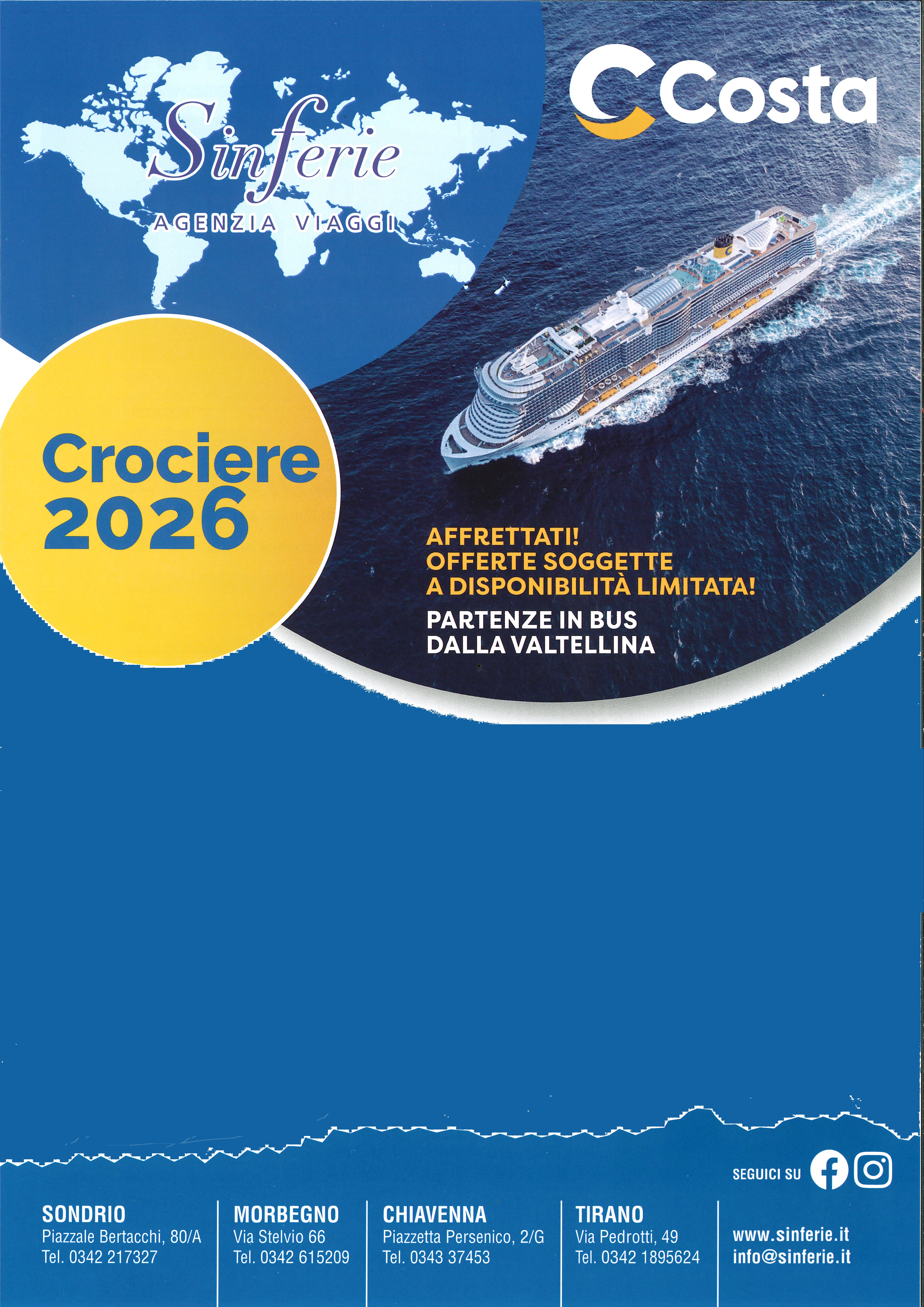 CROCIERE 2026 - Copertina